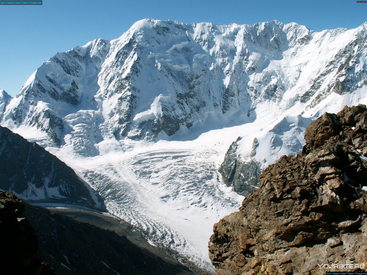 Ледник Безенги на Кавказе