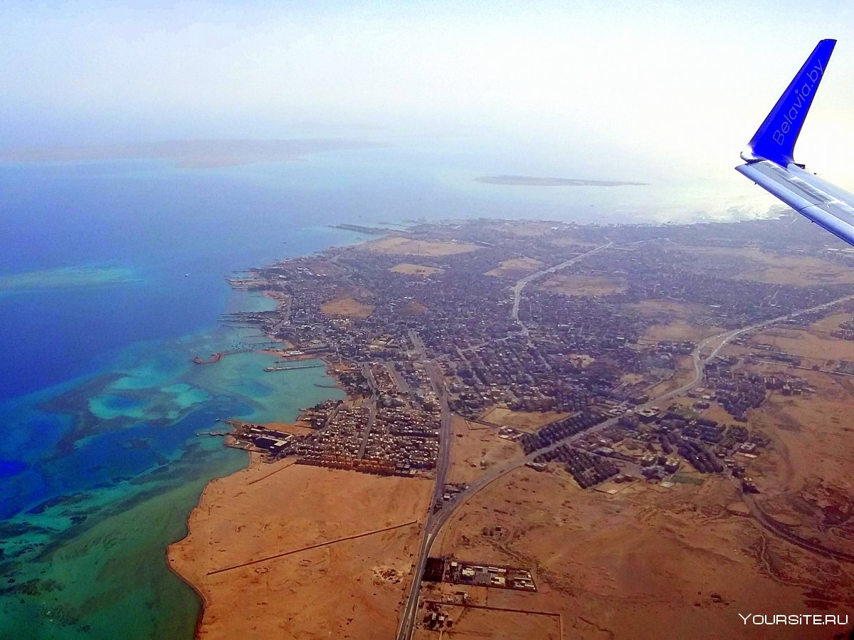 Шарм Эль Шейх с самолета