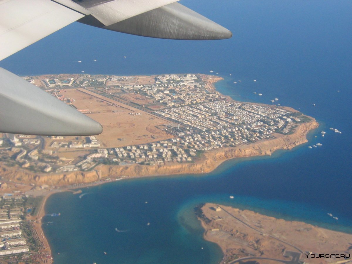 Шарм Эль Шейх с самолета