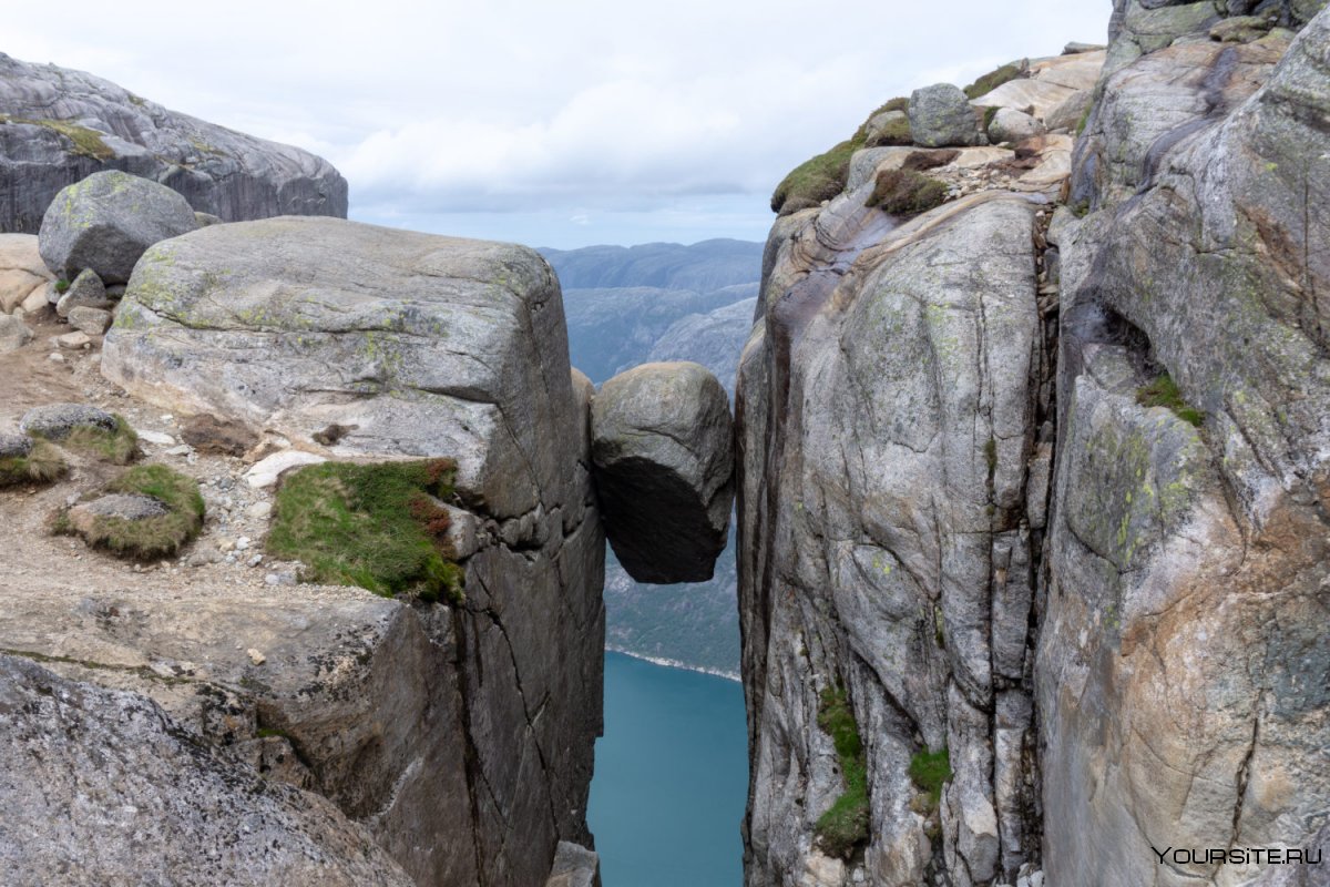 Норвегия камень Кьерагболтен несчастные случаи