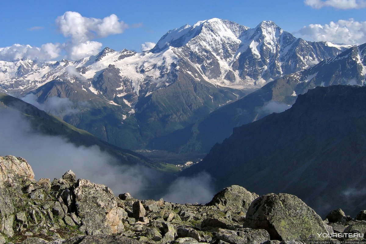 Кавказ горы вершины Казбек