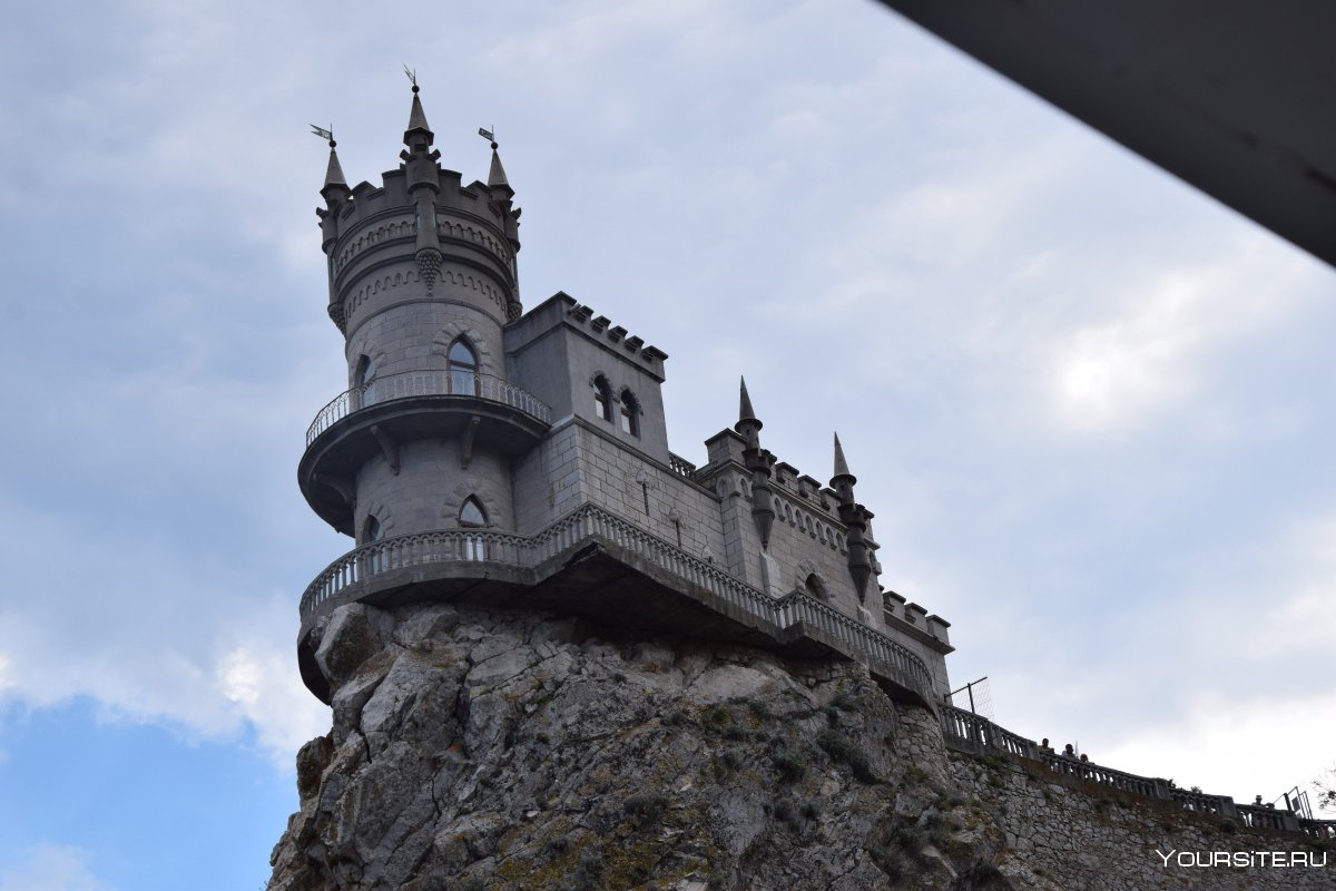 Замок Ласточкино гнездо около 1900г.