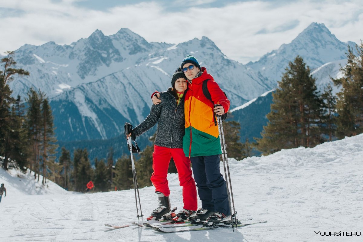 Архыз лыжный курорт Кавказ