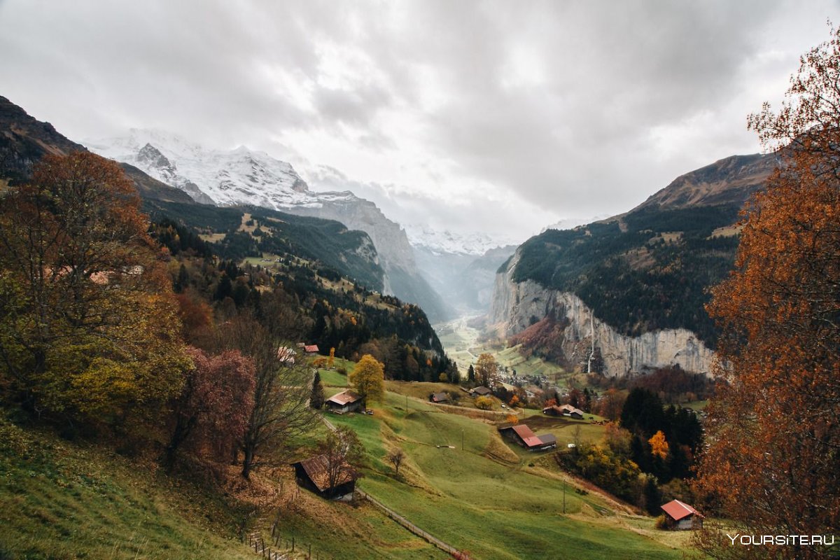 Швейцария Долина тиорль