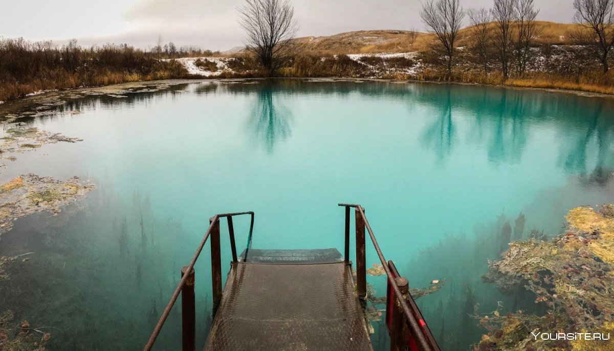 Голубое озеро в селе старое Якушкино