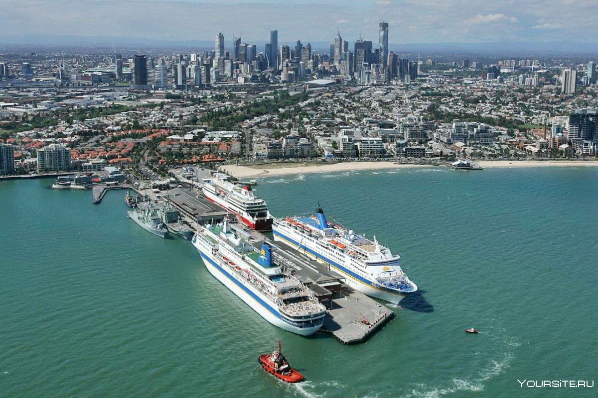 Морской порт в Сиднее