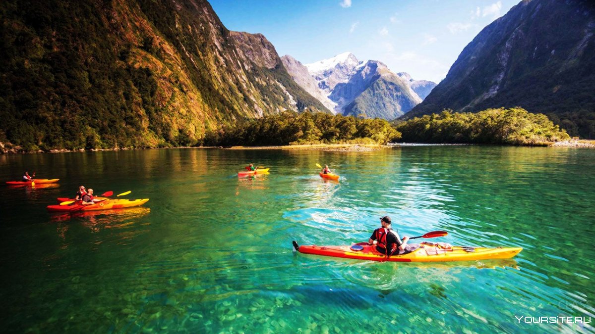 Milford Sound новая Зеландия