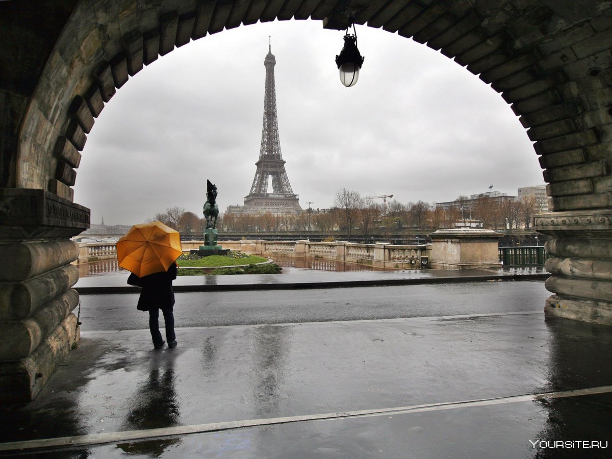 Эйфелева башня в Париже улицы Парижа