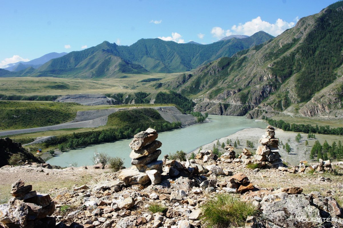 Алтайские горы плато Укок