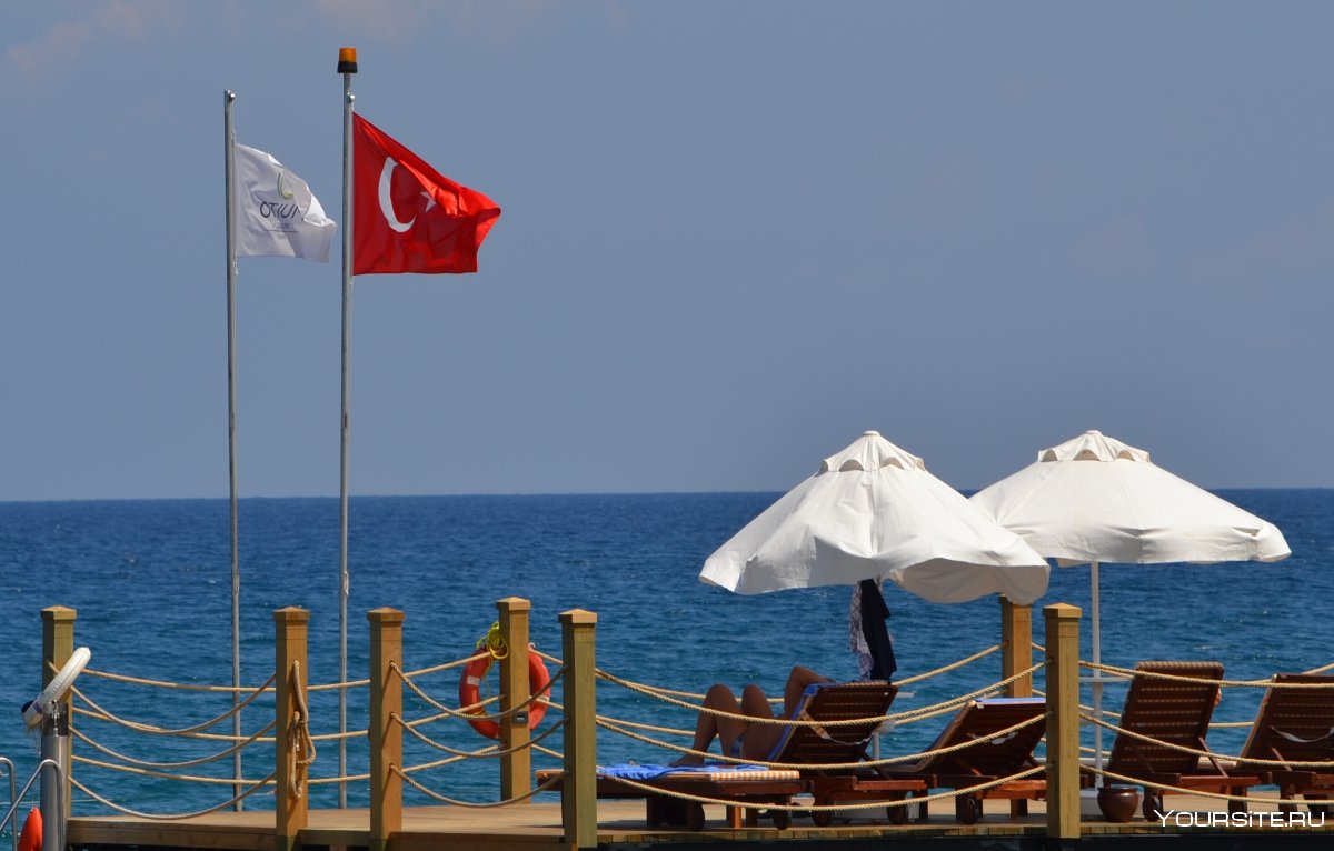 Туристы в Турции