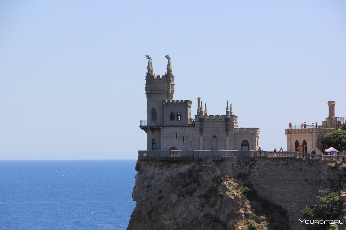 Воронцовский дворец в Крыму пляж