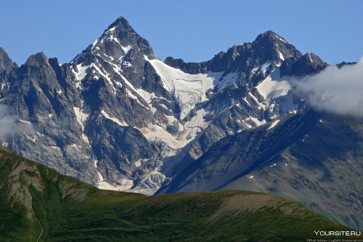 Кавказ Цейский ледник