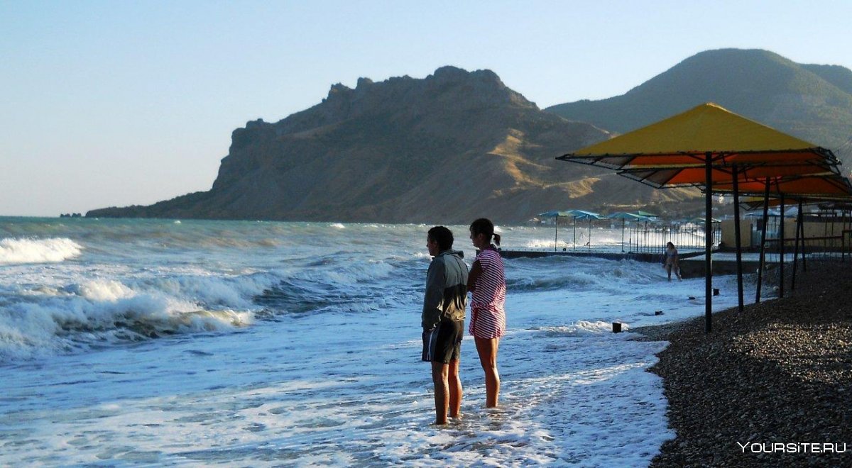 Пляжный туризм в Крыму