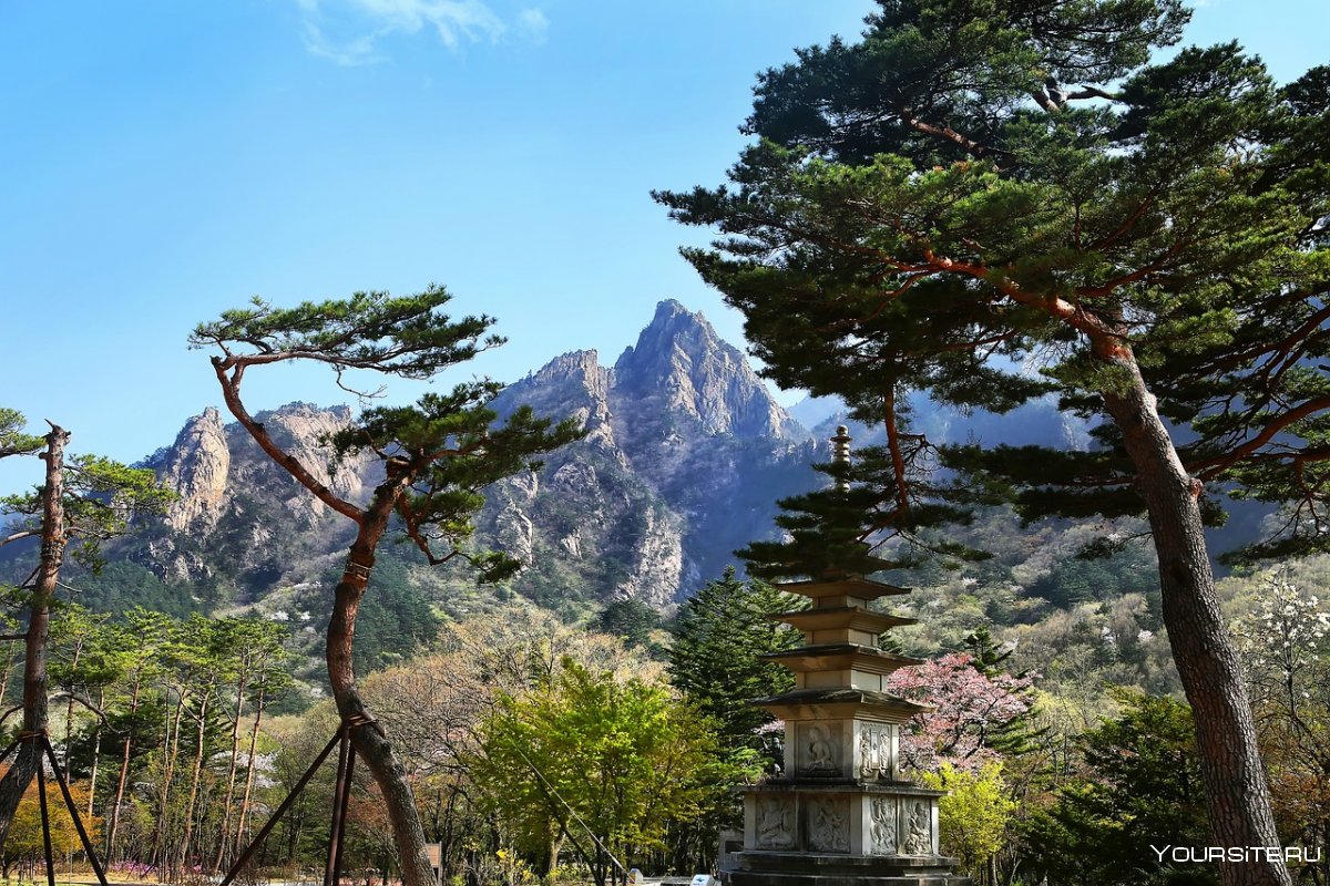 Гора Сораксан Южная Корея