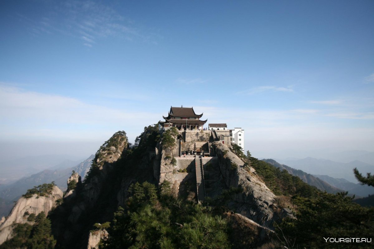 Китай Хуаншань монастырь