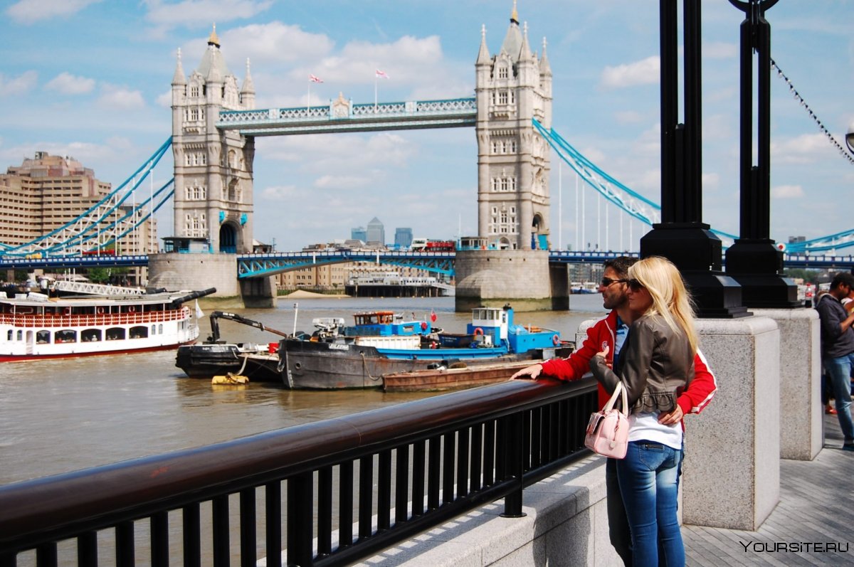 Туристы в Лондоне