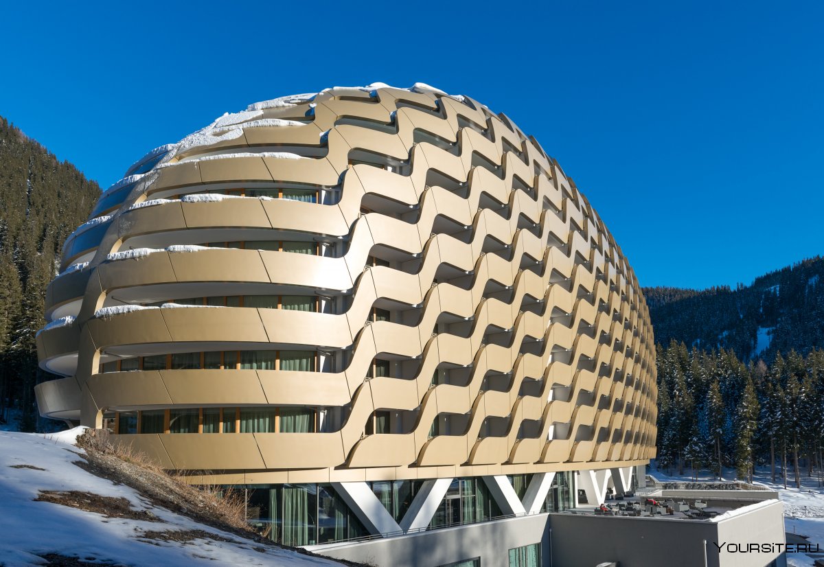 INTERCONTINENTAL Davos Швейцария энергоэффективное здание