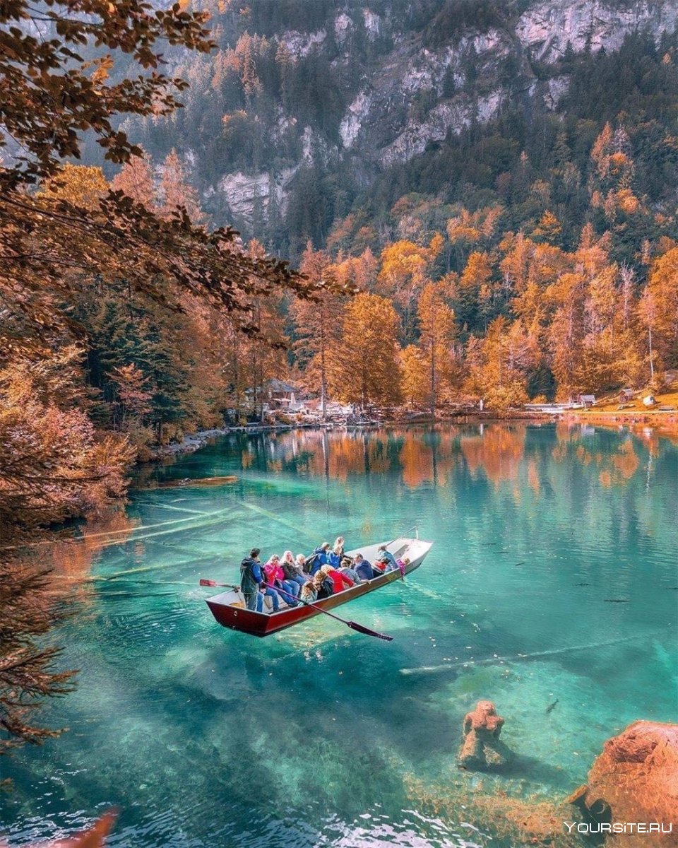 Блаузи озеро Швейцария