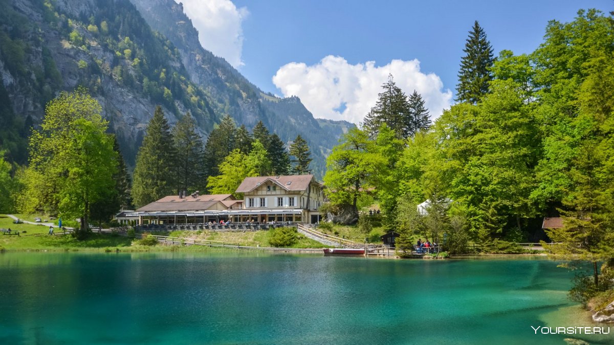 Блаузи озеро Швейцария