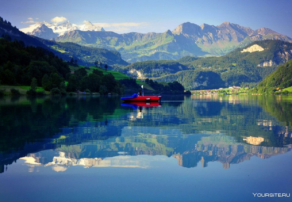 Озеро Лунгерн Швейцария
