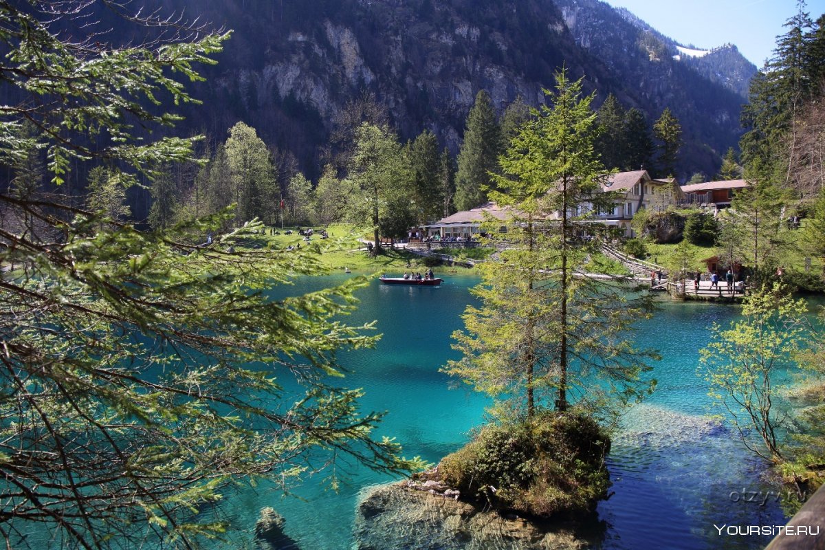 Blausee Швейцария