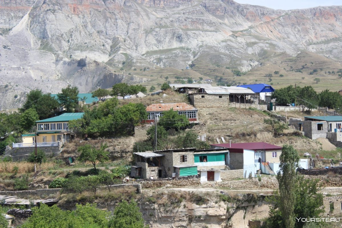 Инхо село в Дагестане