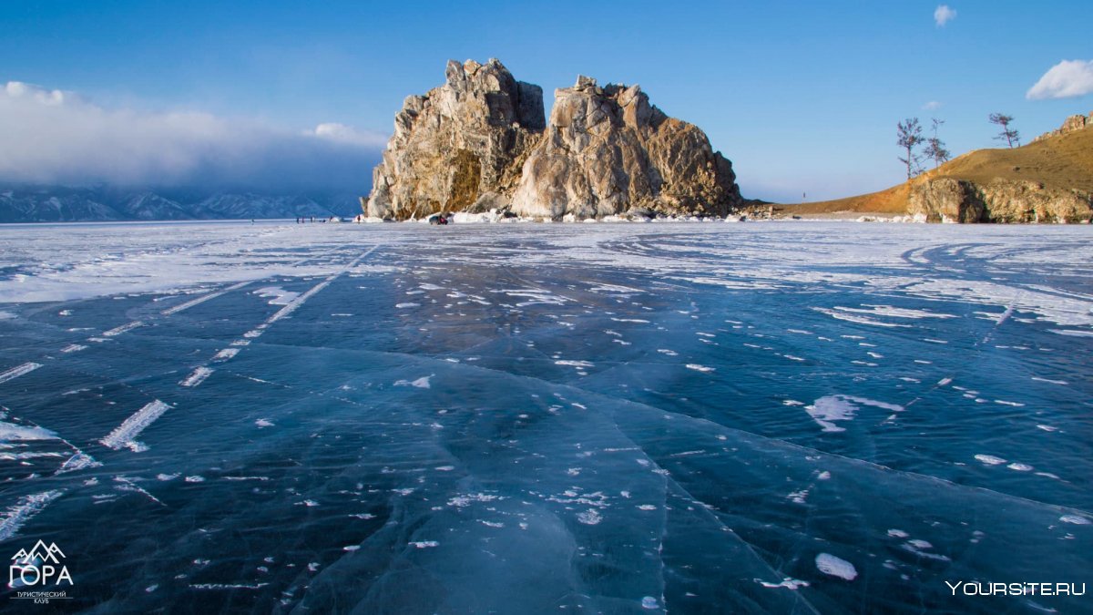 Лед Байкала Малое море