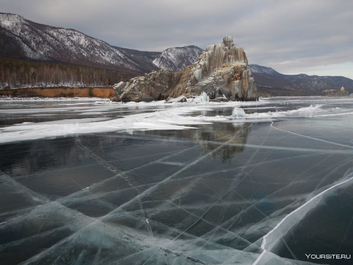 Иркутск Байкал зимой