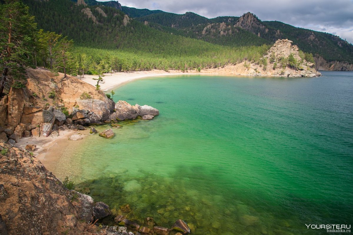 Озеро Байкал бухта бабушка