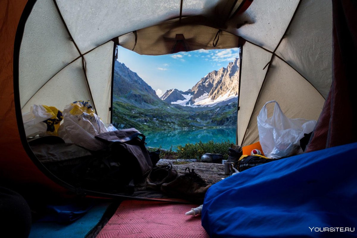 Уютный вид из палатки