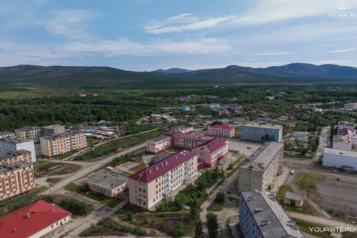 Северное сияние Чукотка Анадырь