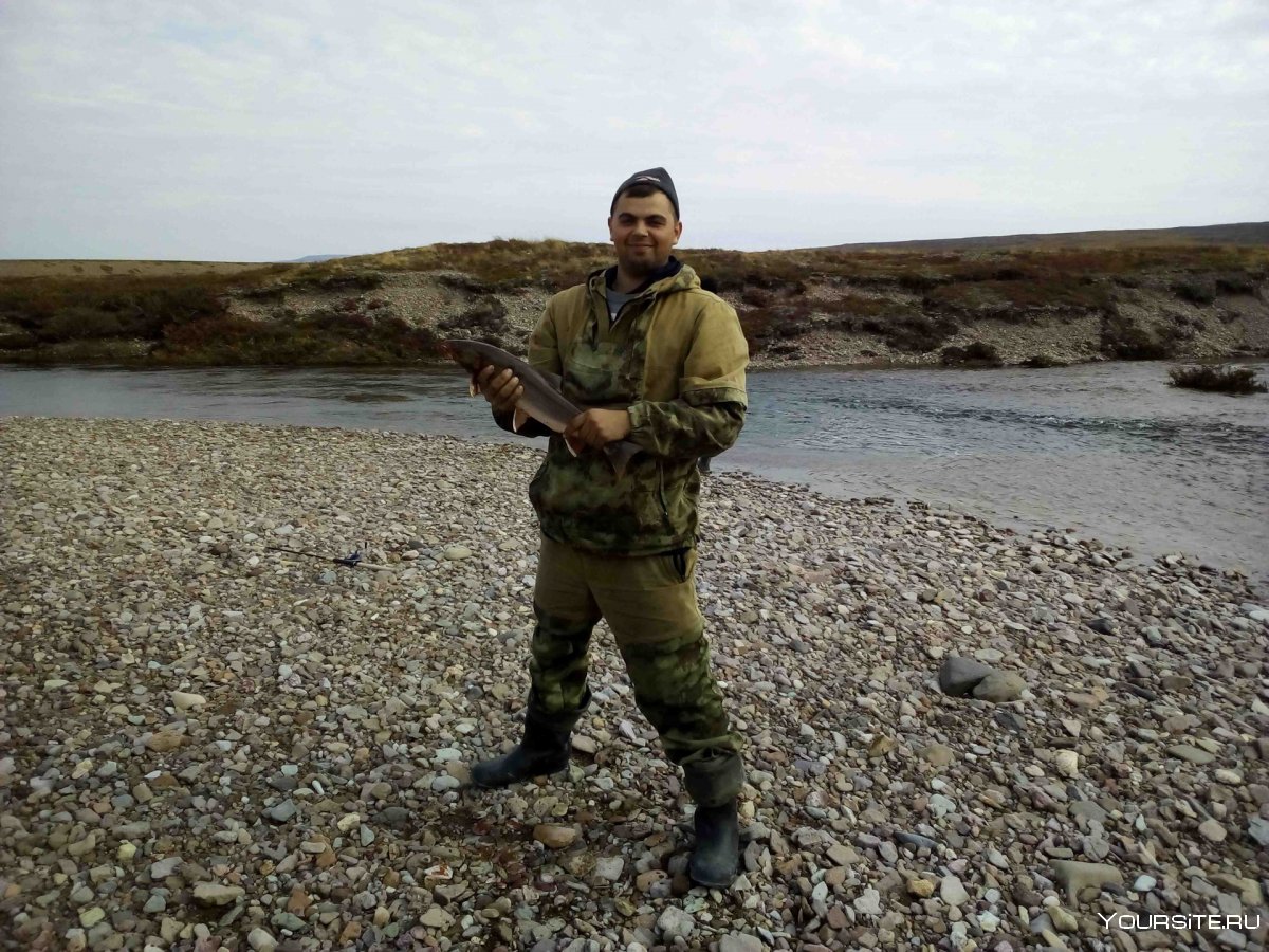 Валерий Люшков по летнику на Певек фото