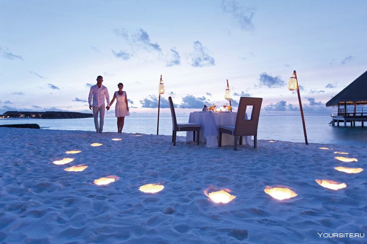 Мальдивы романтика