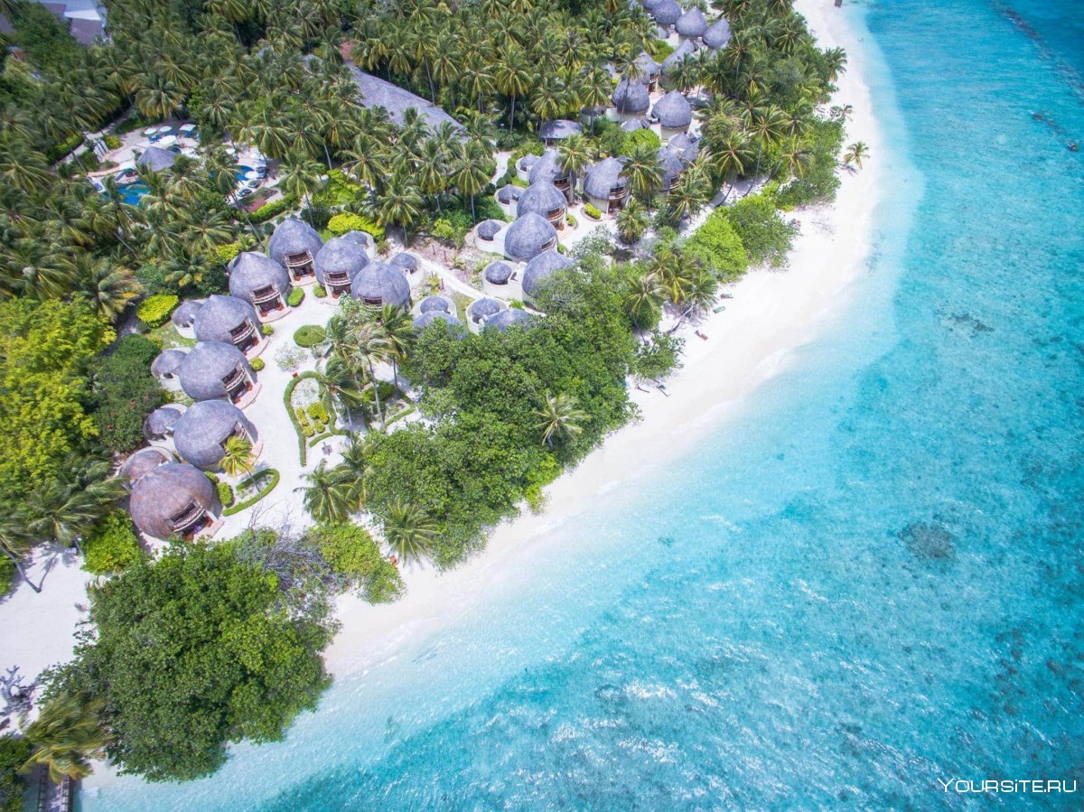 Остров Ган Мальдивы фото