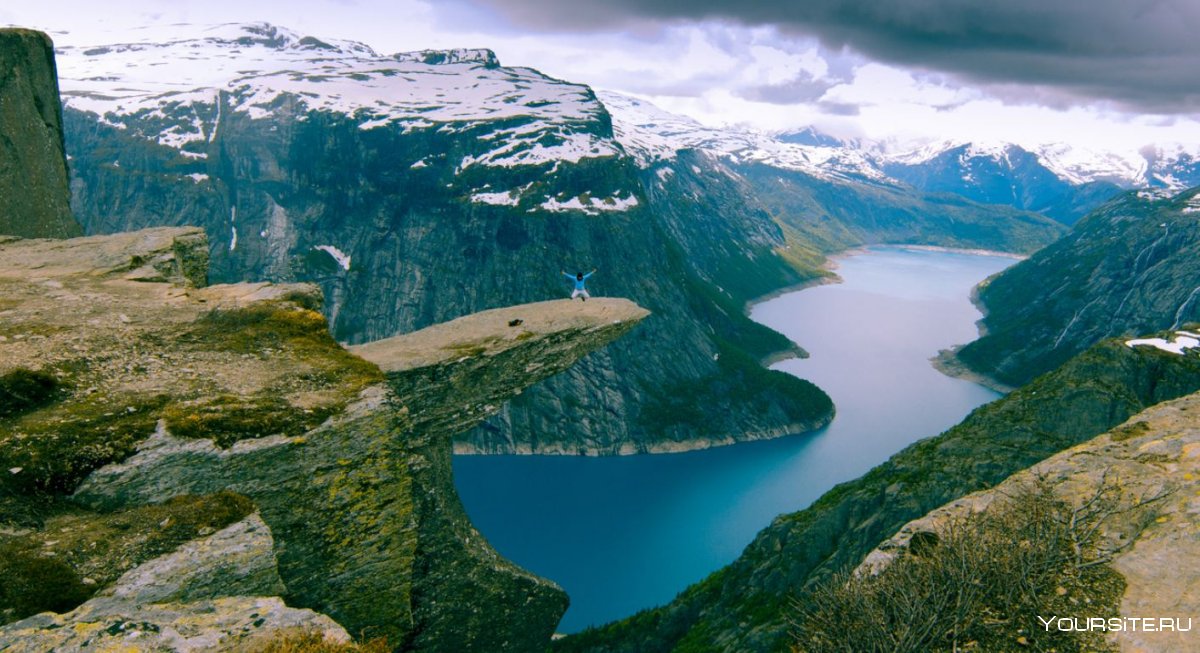 Акернесет гора в Норвегии