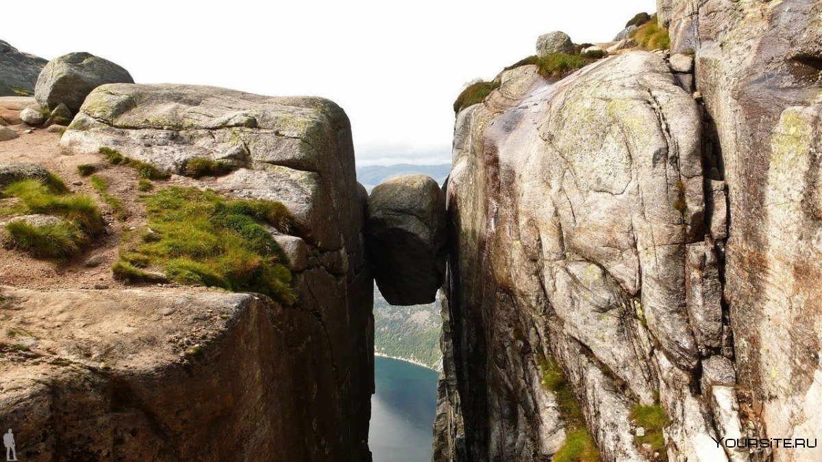 Норвегия камень кьёрагболтен