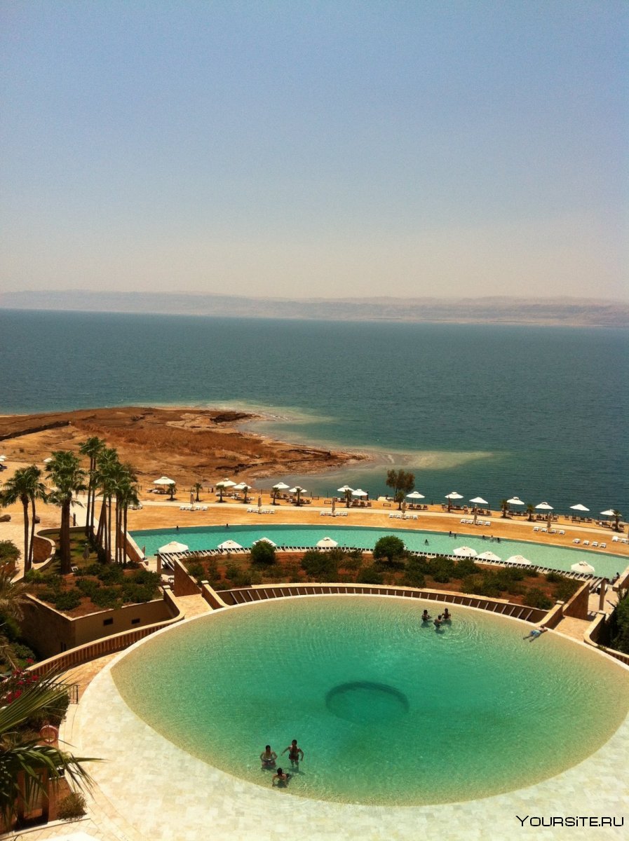 Самое соленое озеро Мертвое море
