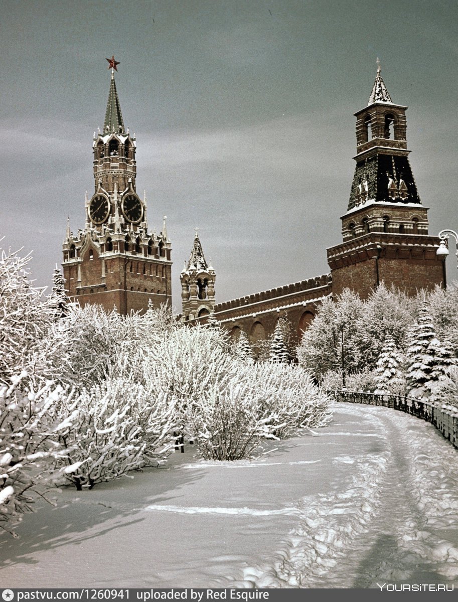 Зимняя Москва Кремль