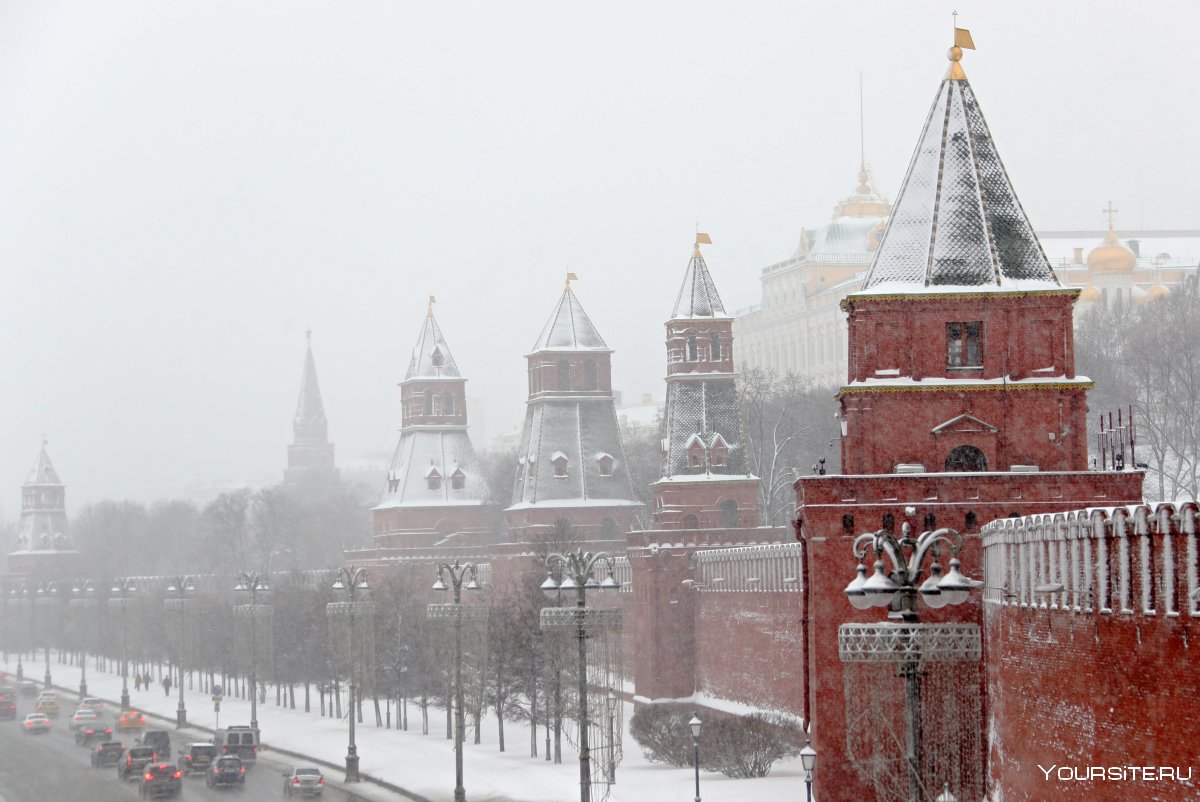Снежный Кремль
