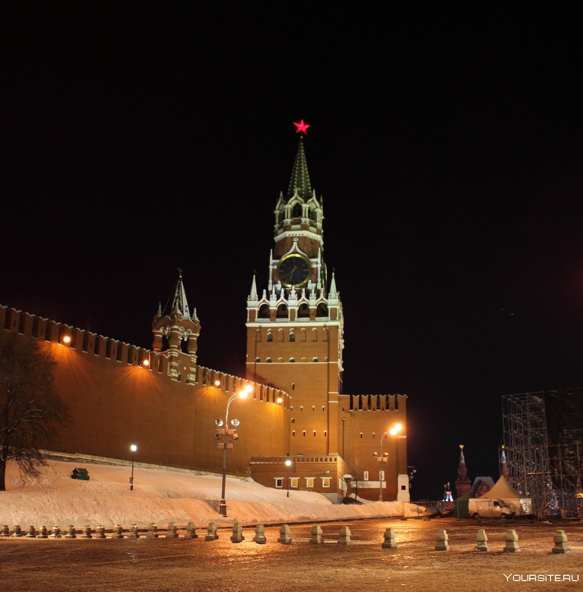 Спасская башня парадные ворота Кремля