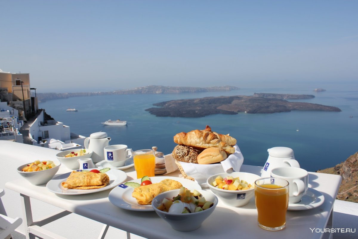 Греция Афины завтрак