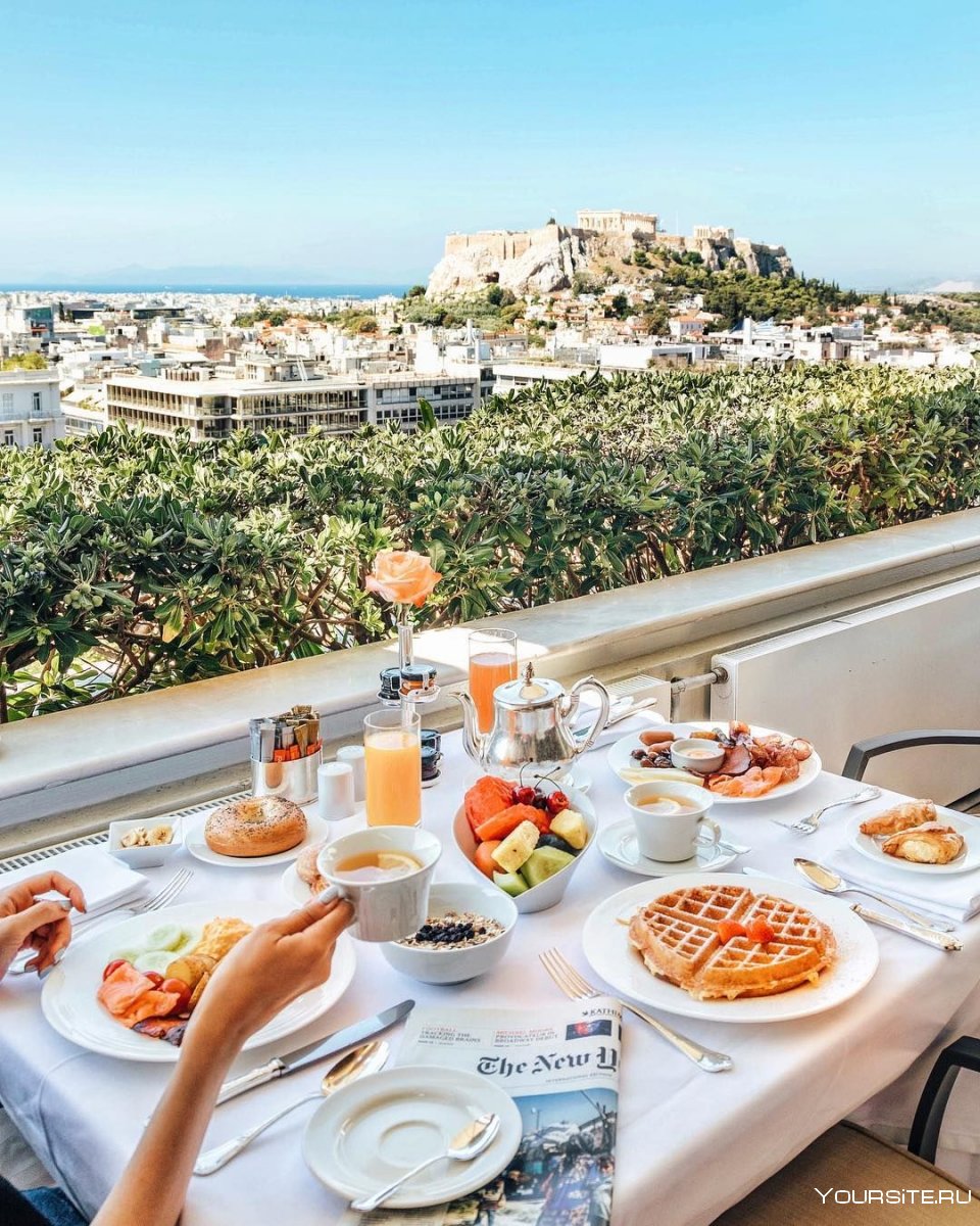 Завтрак на Крите