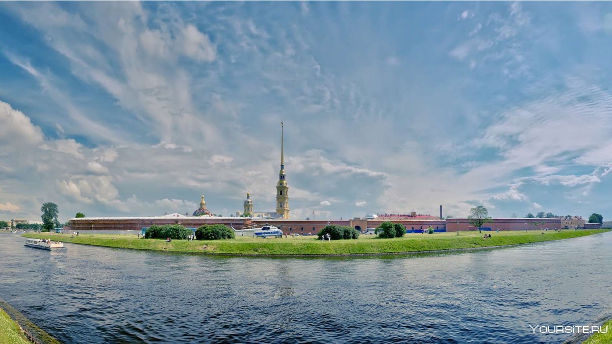 Петропавловка Санкт-Петербург панорама