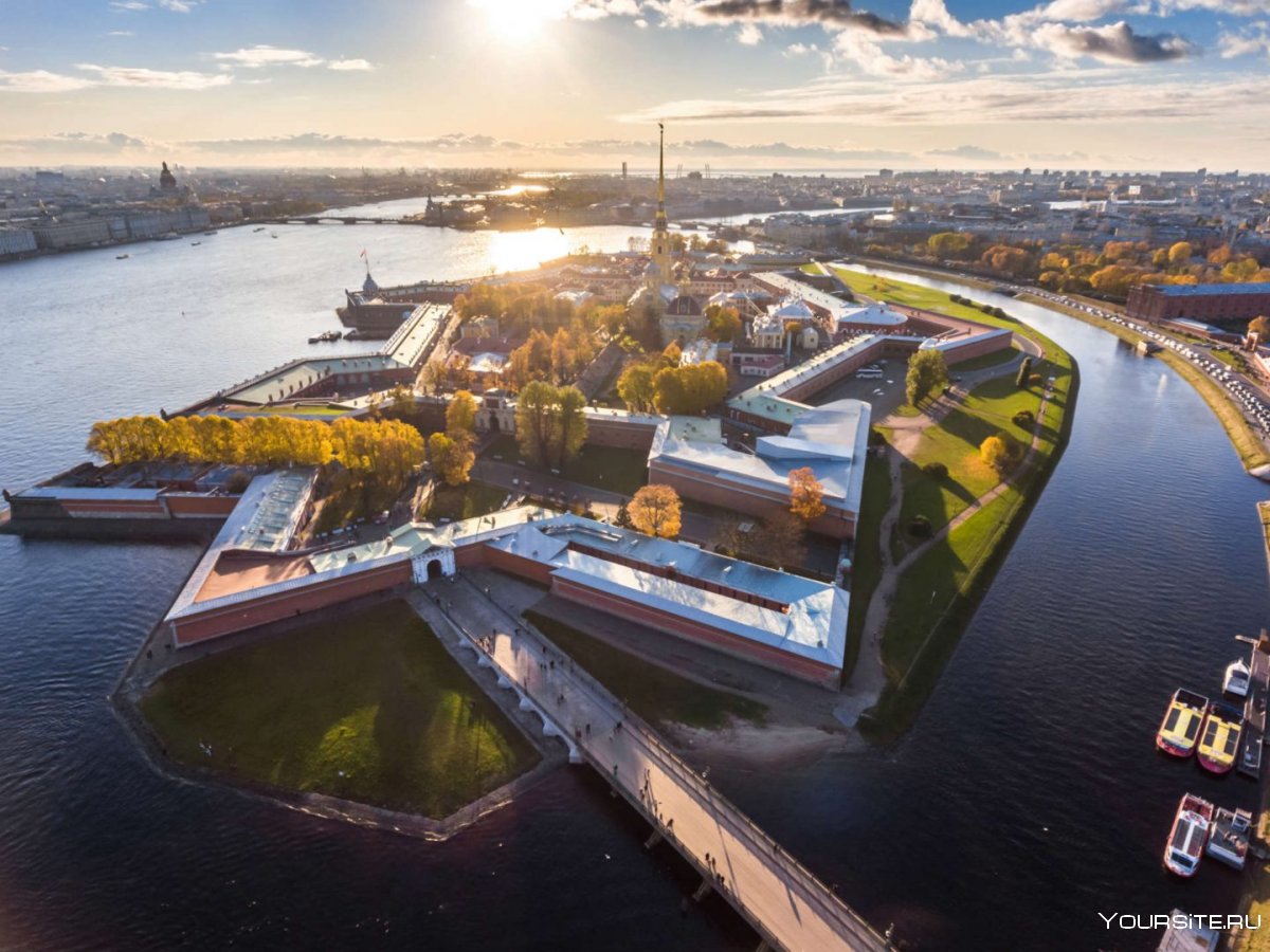 Петропавловская крепость панорама
