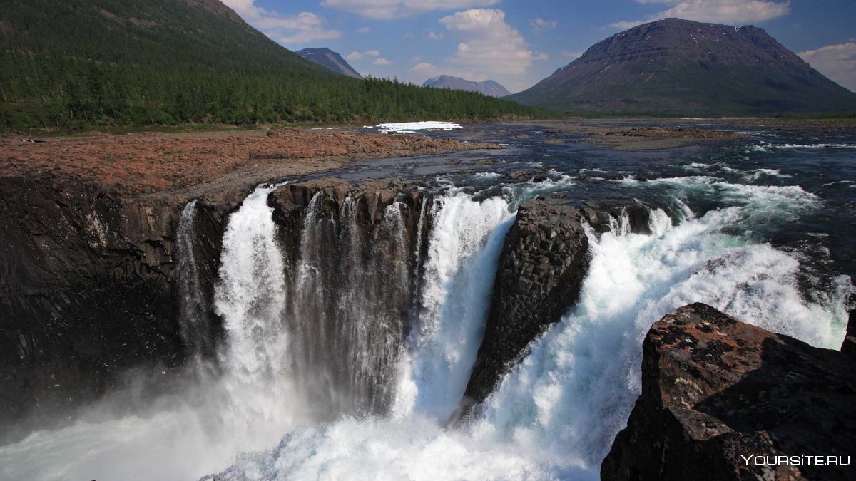Водопады Путорана