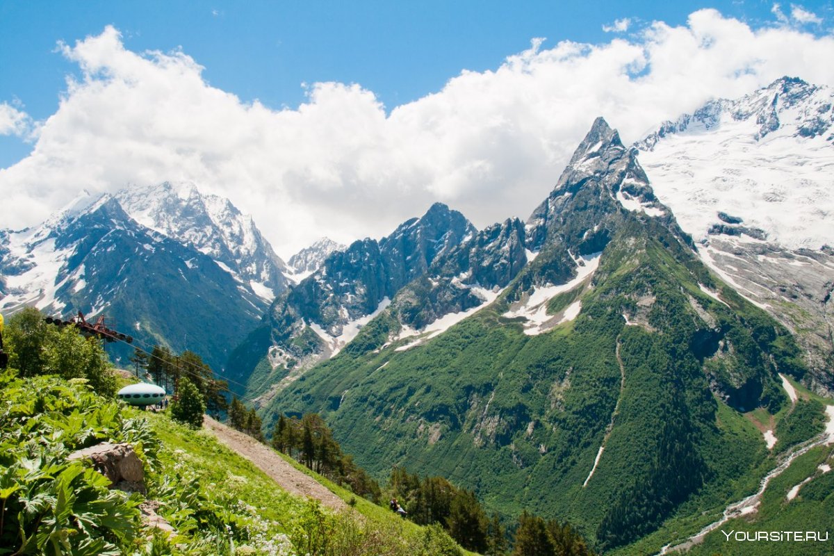 Кабардино-Балкария Домбай