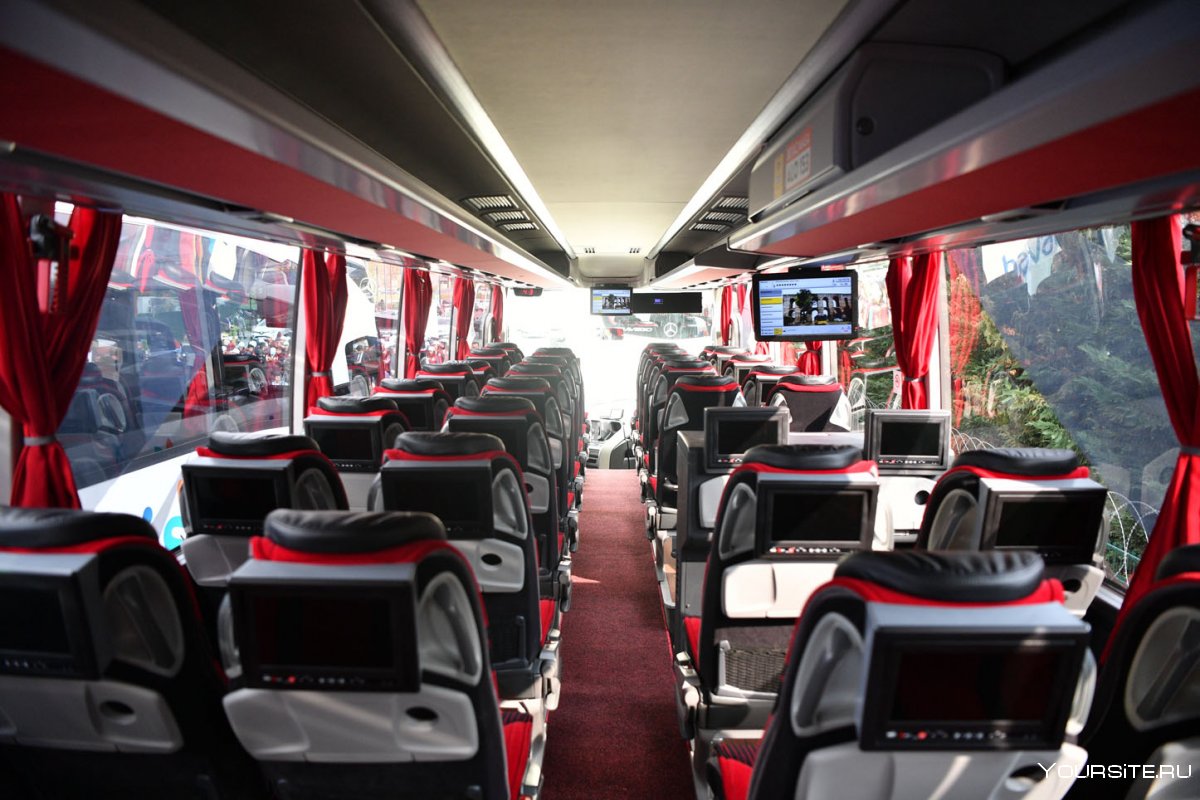 Автобусы Стамбула салон
