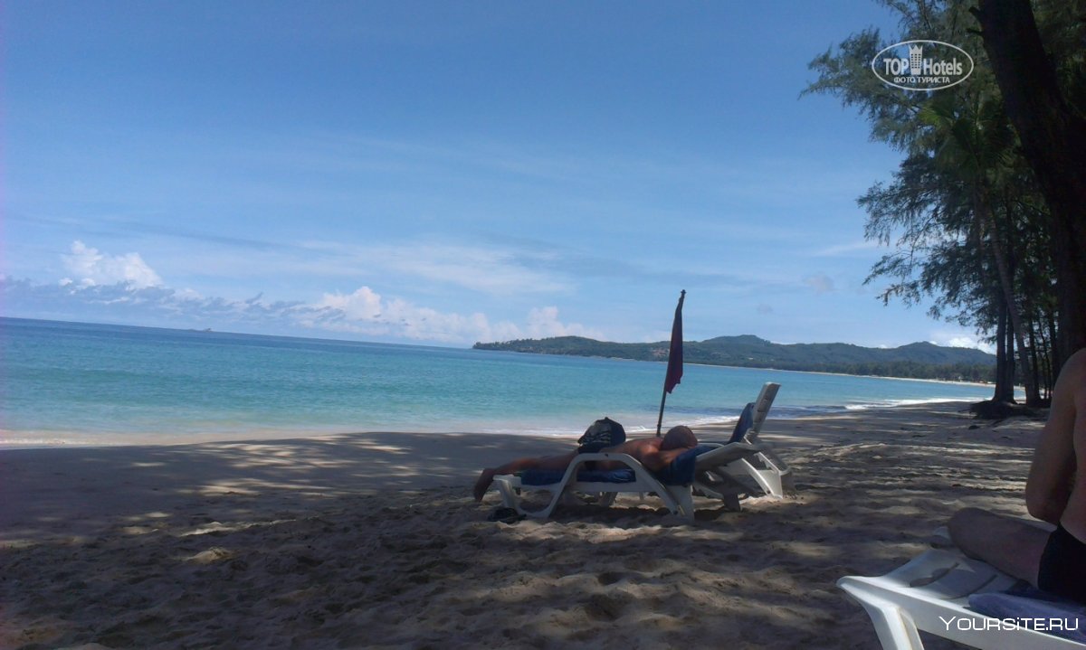 Остров Пхукет пляж Бангтао отель Амора Бич сегодня без туристов