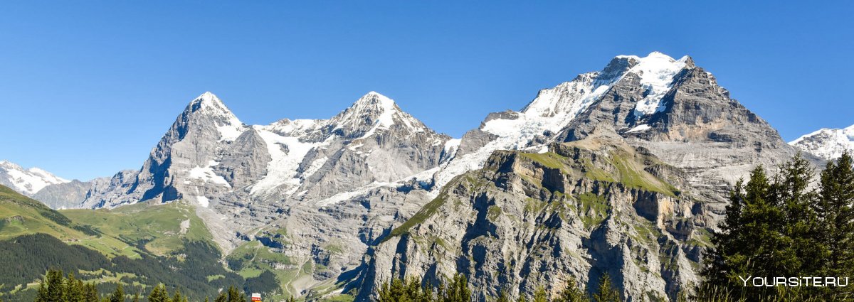 Еттерхорн — гора в Бернских Альпах, Швейцария,