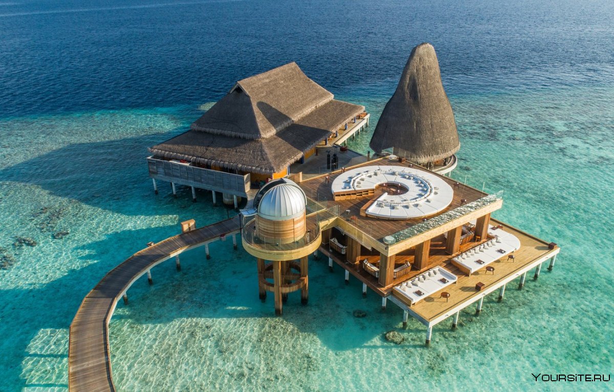 Conrad Maldives Rangali подводный отель
